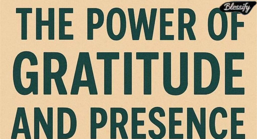 mindful blessings