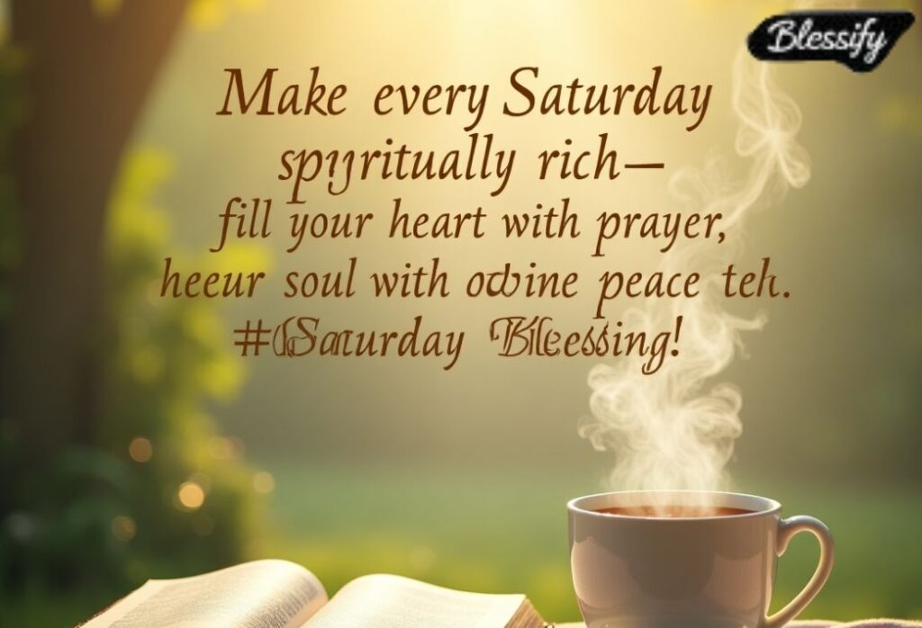 Saturday Blessings