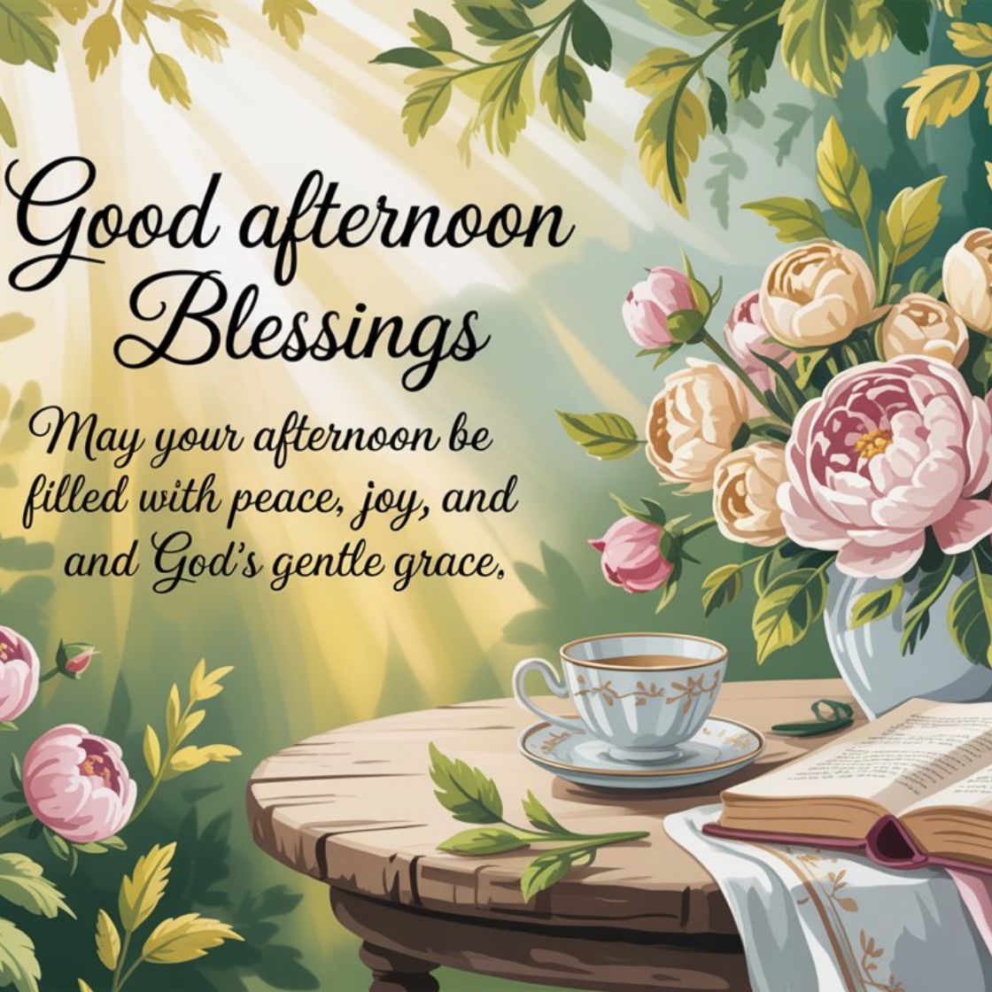 Good Afternoon Blessings
