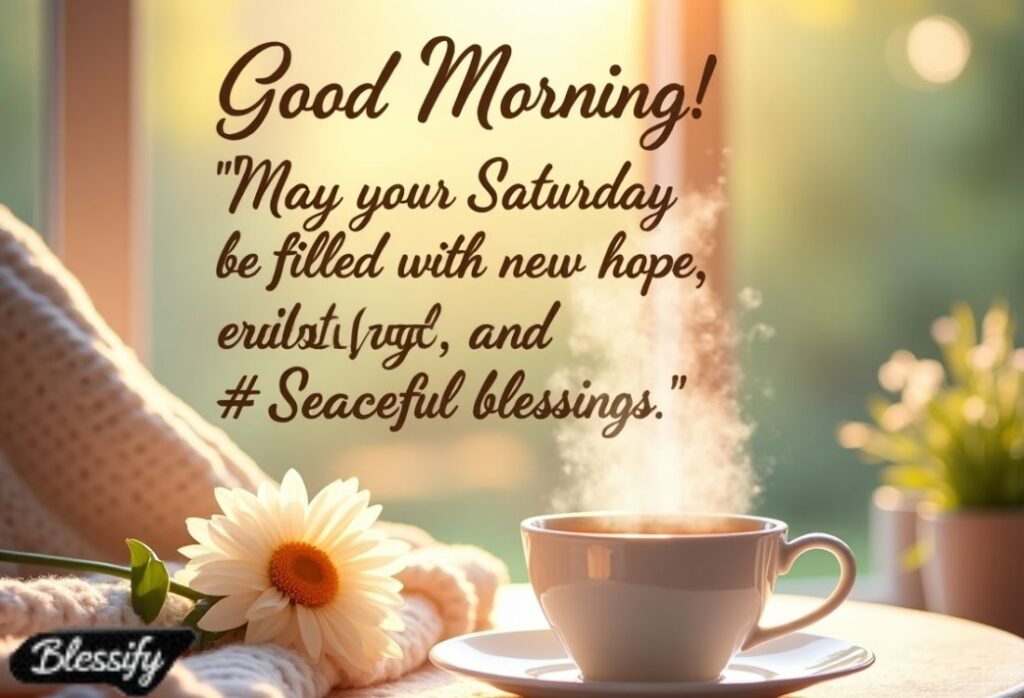 Saturday Blessings