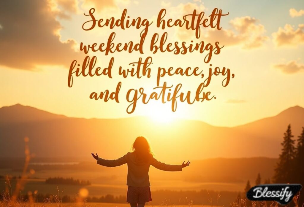 Weekend Blessings