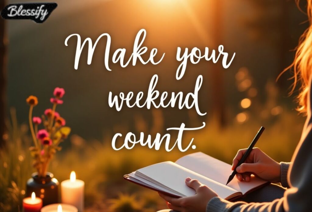 Weekend Blessings