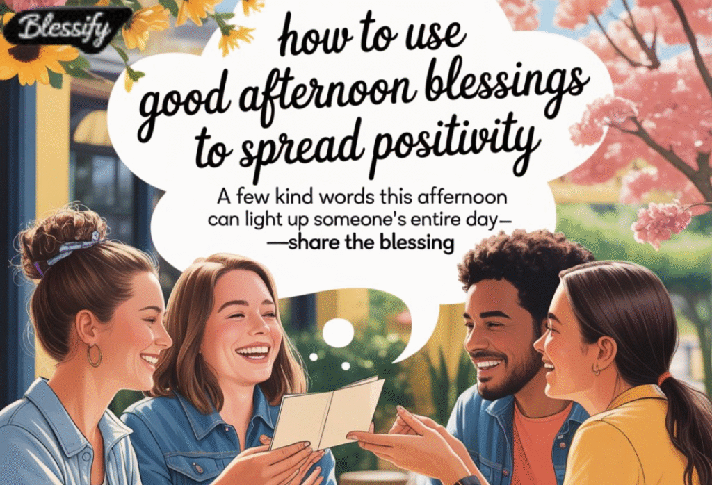 Good Afternoon Blessings