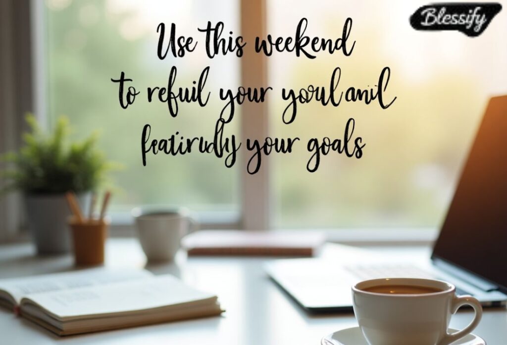 Weekend Blessings