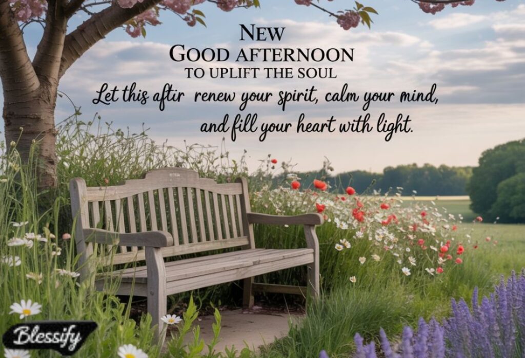Good Afternoon Blessings