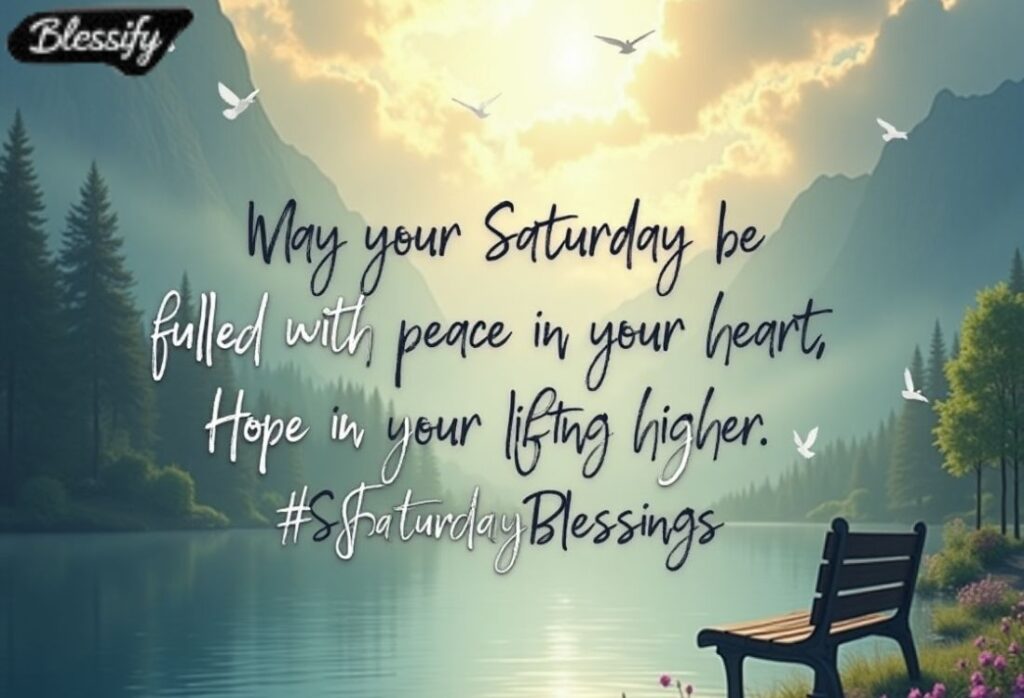 Saturday Blessings