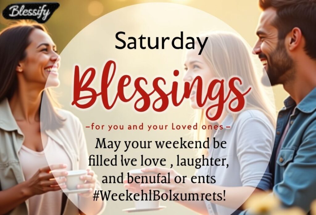 Saturday Blessings