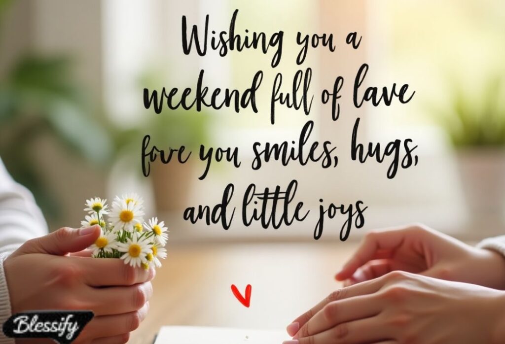 Weekend Blessings