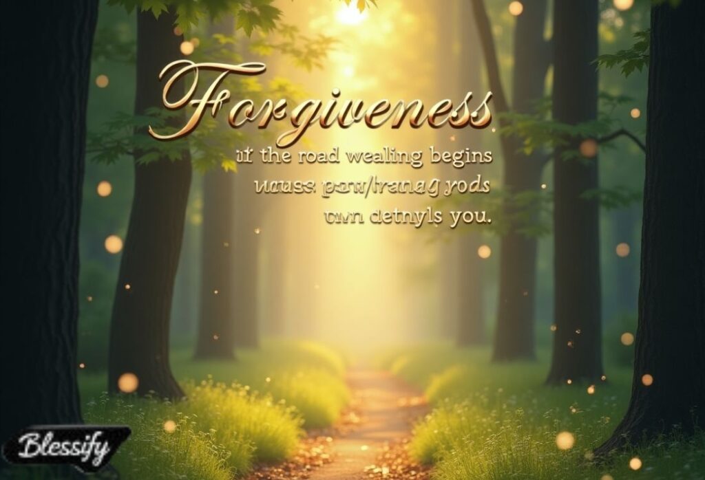 Healing Through Forgiveness