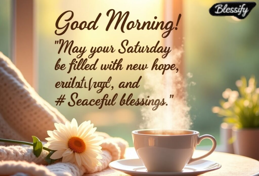Saturday Blessings