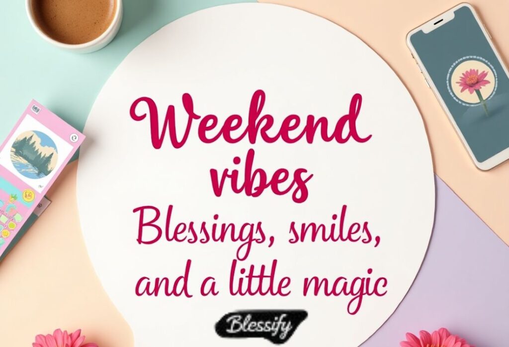 Weekend Blessings