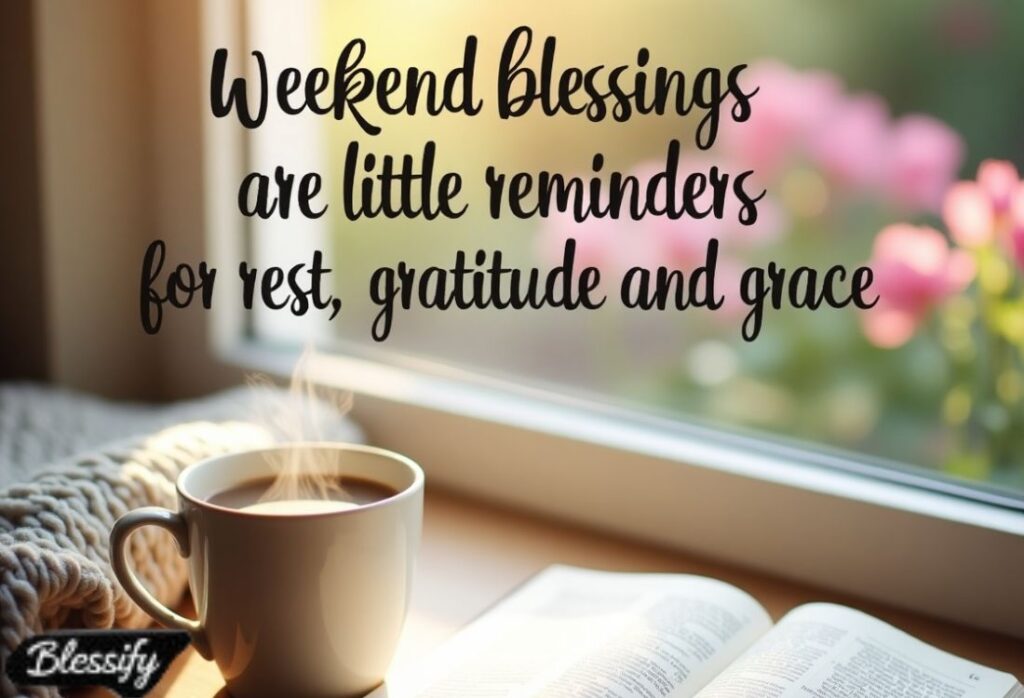 Weekend Blessings
